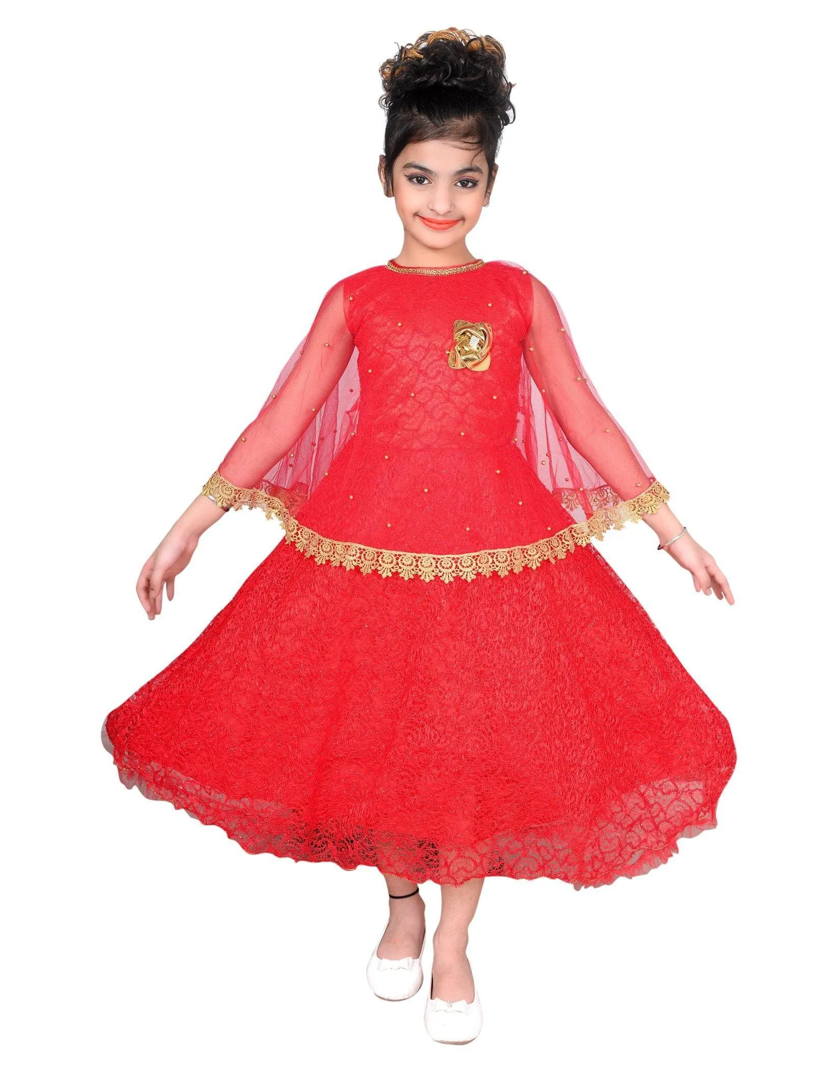 Ahhaaaa Girls' Maxi Dress
