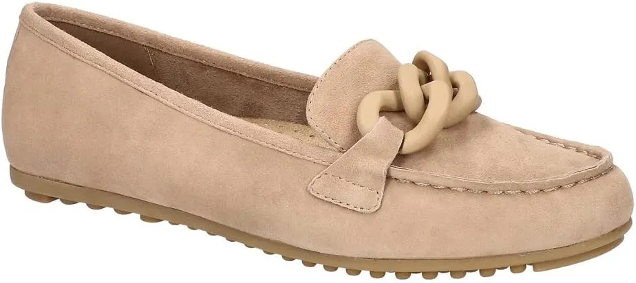 Bella Vita Womens Cullen Leather Moccasin Loafers