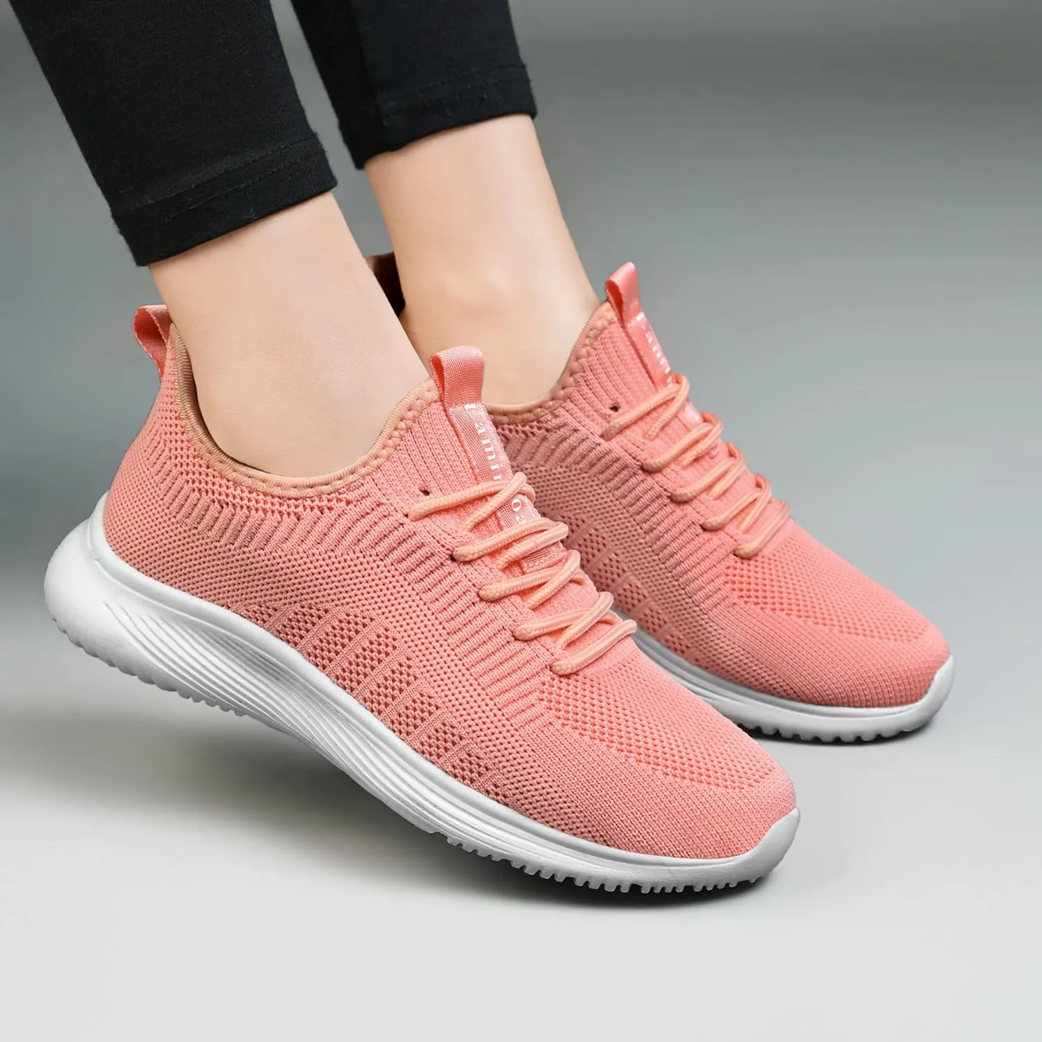 Lamincoa Womens Tennis Walking Shoes Slip On Lightweight Comfort Memory Foam Sneakers