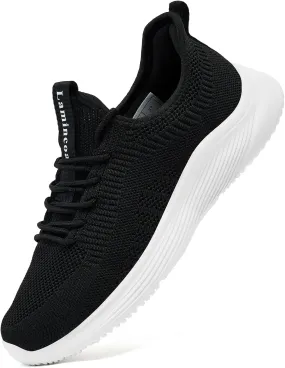 Lamincoa Womens Tennis Walking Shoes Slip On Lightweight Comfort Memory Foam Sneakers