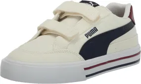 PUMA Unisex-Child Court Classic Vulc Hook and Loop Shoes Sneaker