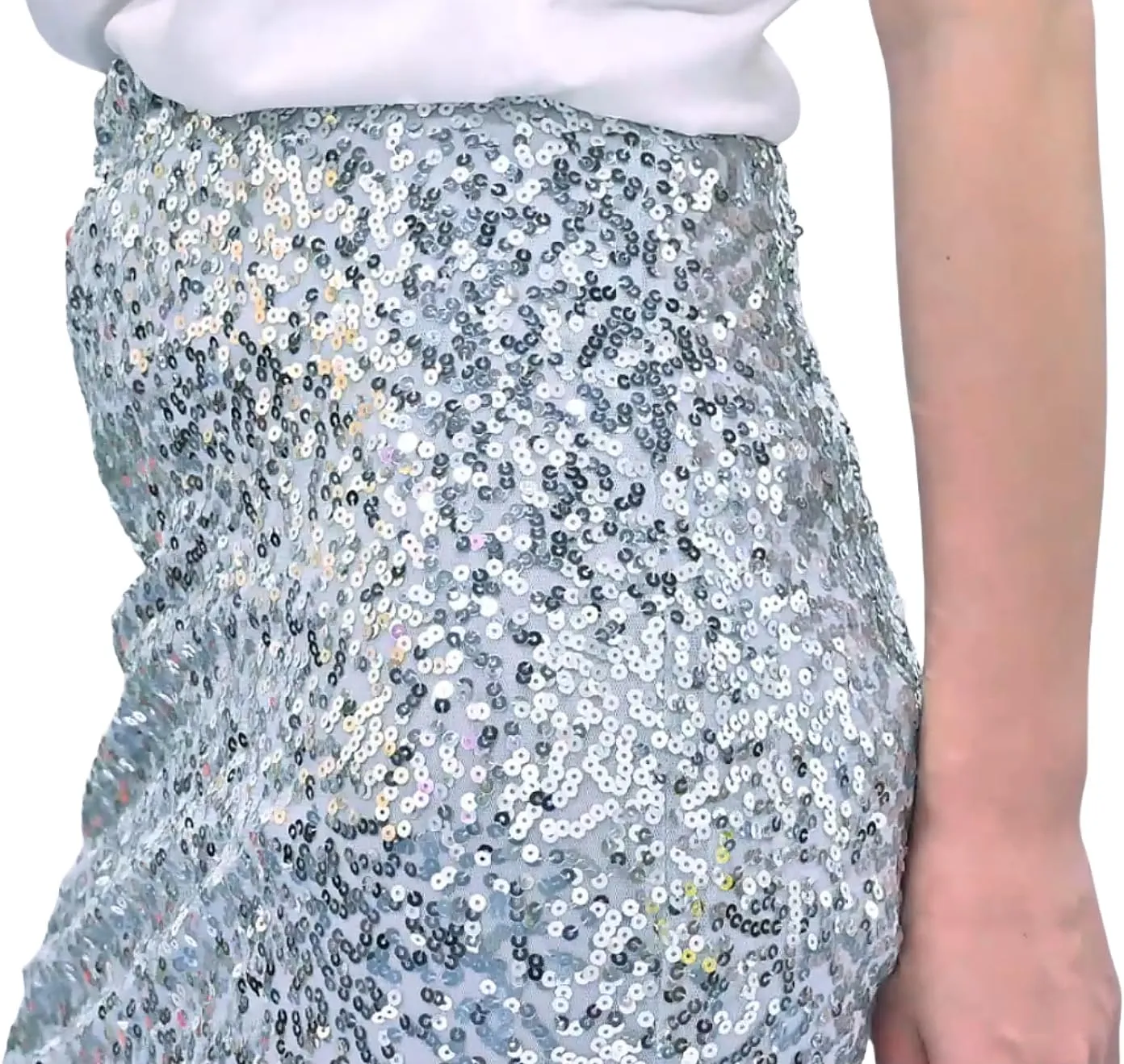 Sequin Skirt for Women, Sparkly Skirt for Women, Glitter Skirt for Holiday Christmas Party New Years Eve